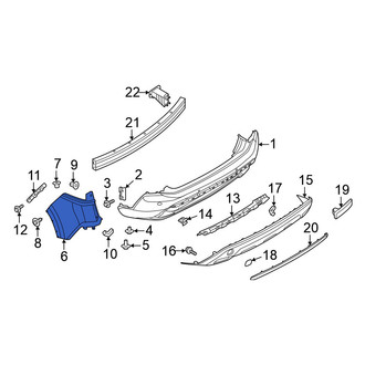 Nissan OE - Front Bumper Cover