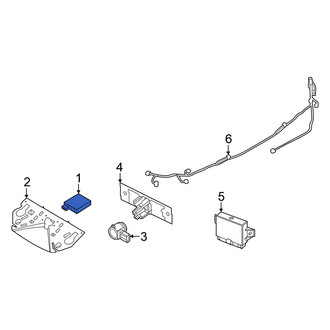 Nissan OE - Rear Blind Spot Detection System Warning Sensor