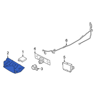 Nissan OE - Left Blind Spot Detection System Warning Sensor Bracket