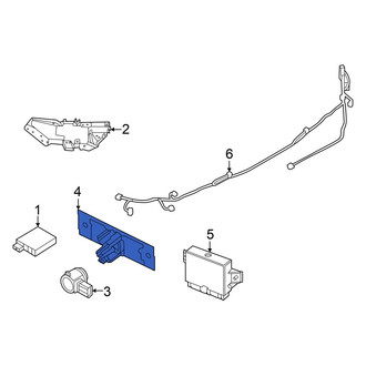 Nissan OE - Rear Right Outer Parking Aid Sensor Housing