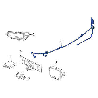 Nissan OE - Rear Parking Aid System Wiring Harness