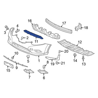 Nissan OE - Front Lower Grille