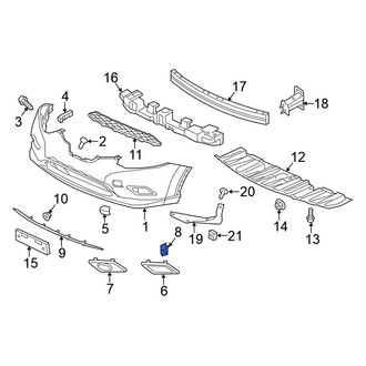 Nissan OE - Fender Liner Nut