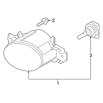 Nissan OE - Front Lamps - Fog Lamps