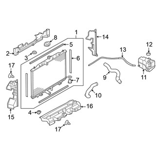 Nissan OE - Cooling - Radiator & Components