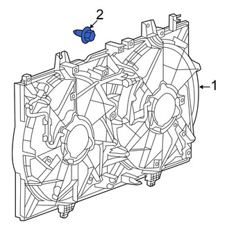 Nissan OE - Engine Cooling Fan Shroud Screw