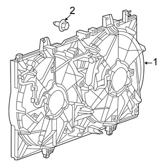 Nissan OE - Cooling Fan (2.0L)