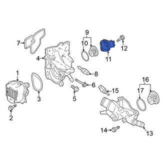 Nissan OE - Upper Engine Coolant Thermostat Housing