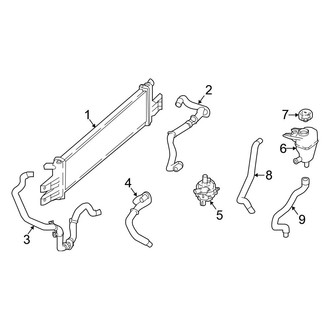 Nissan OE - Inverter Cooling Components