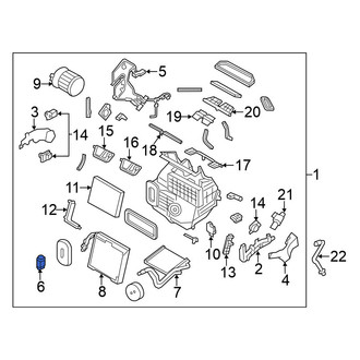 Nissan OE - A/C Expansion Valve
