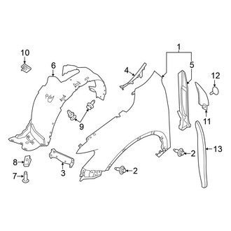 Nissan OE - Fender & Components