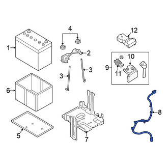 Nissan OE - Battery Cable