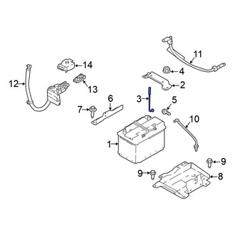 Nissan OE - Battery Hold Down Stud