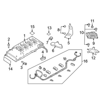 Nissan OE - Electrical - Battery (High Voltage), (SL Hybrid / SV Hybrid)