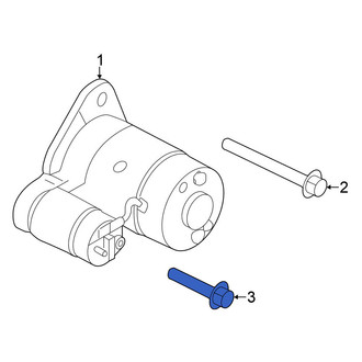 Nissan OE - Lower Starter Bolt