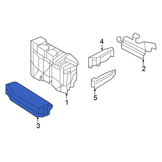 Nissan OE - Upper Fuse Box Cover