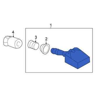 Nissan OE - Tire Pressure Monitoring System (TPMS) Sensor