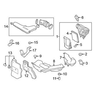 Nissan OE - Engine / Transaxle - Air Intake