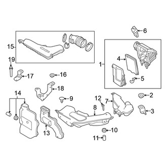 Nissan OE - Engine / Transaxle - Air Intake