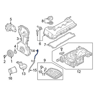 Nissan OE - Engine Oil Dipstick