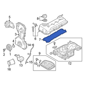 Nissan OE - Engine Valve Cover Gasket