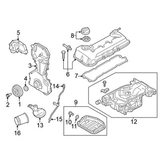 Nissan OE - Engine / Transaxle - Engine Parts