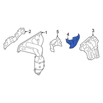 Nissan OE - Upper Exhaust Manifold Heat Shield