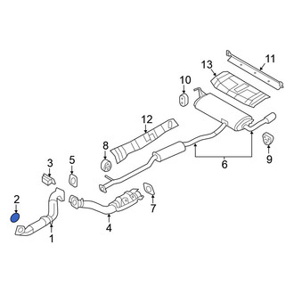Nissan OE - Rear Right Catalytic Converter Gasket