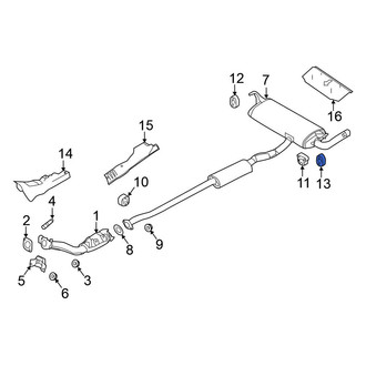 Nissan OE - Front Rearward Exhaust System Hanger