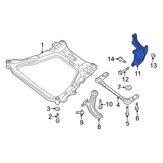 Nissan OE - Front Right Steering Knuckle