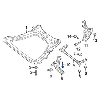 Nissan OE - Rear Suspension Control Arm Bolt