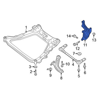 Nissan OE - Front Right Steering Knuckle