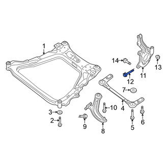 Nissan OE - Lower Steering Knuckle Bolt
