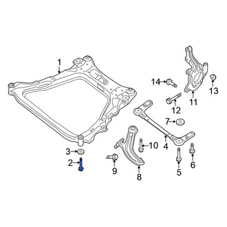 Nissan OE - Front Suspension Crossmember Bolt