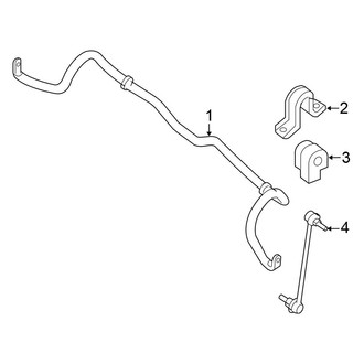 Nissan OE - Front Suspension - Stabilizer Bar & Components (SL Hybrid / SV Hybrid)
