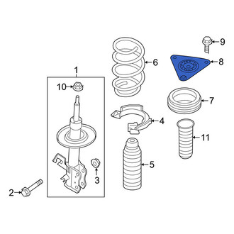 Nissan OE - Front Suspension Strut Mount