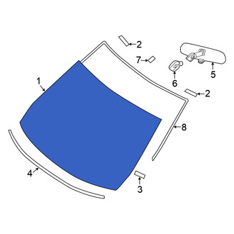 Nissan OE - Front Windshield
