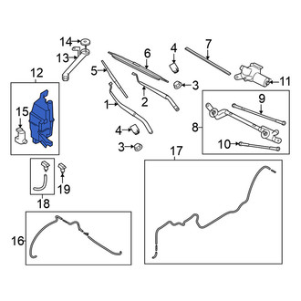 Nissan OE - Washer Fluid Reservoir