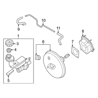 Nissan OE - Cowl - Components on Dash Panel