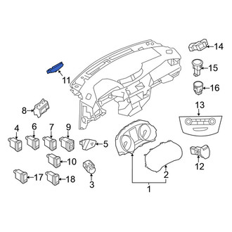 Nissan OE - Air Bag System Status Indicator