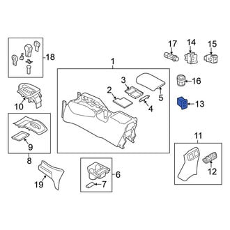 Nissan OE - Audio Auxiliary Jack