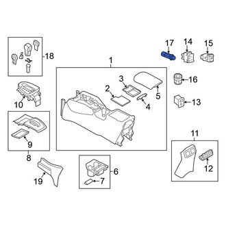 Nissan OE - 12 Volt Accessory Power Outlet