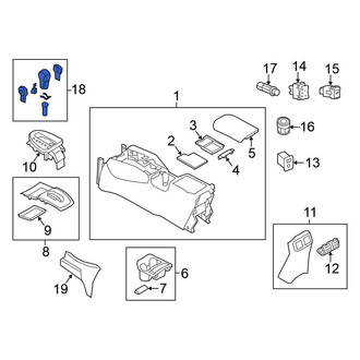 Nissan OE - Automatic Transmission Shift Lever Knob
