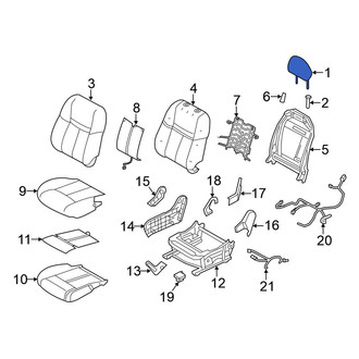 Nissan OE - Front Left Headrest