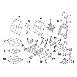 Nissan OE - Front Left Power Seat Switch