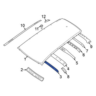 Nissan OE - Front Roof Bow