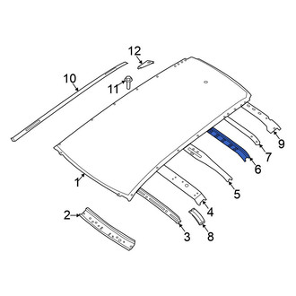 Nissan OE - Front Roof Bow