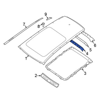 Nissan OE - Front Roof Bow