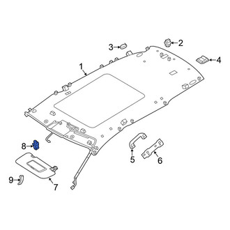 Nissan OE - Sun Visor Holder