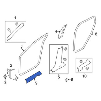 Nissan OE - Front Right Door Sill Plate